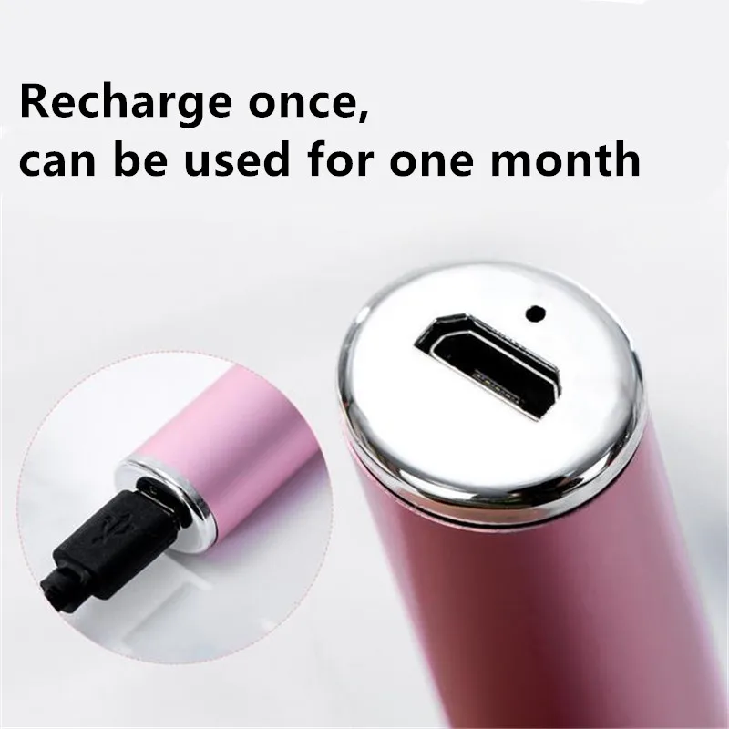 USB Rechargable Portable Mini Electric Eyebrow Trimming Hair Remover For Women Body Facial Shaver Hair Blade Razor Epilator 2