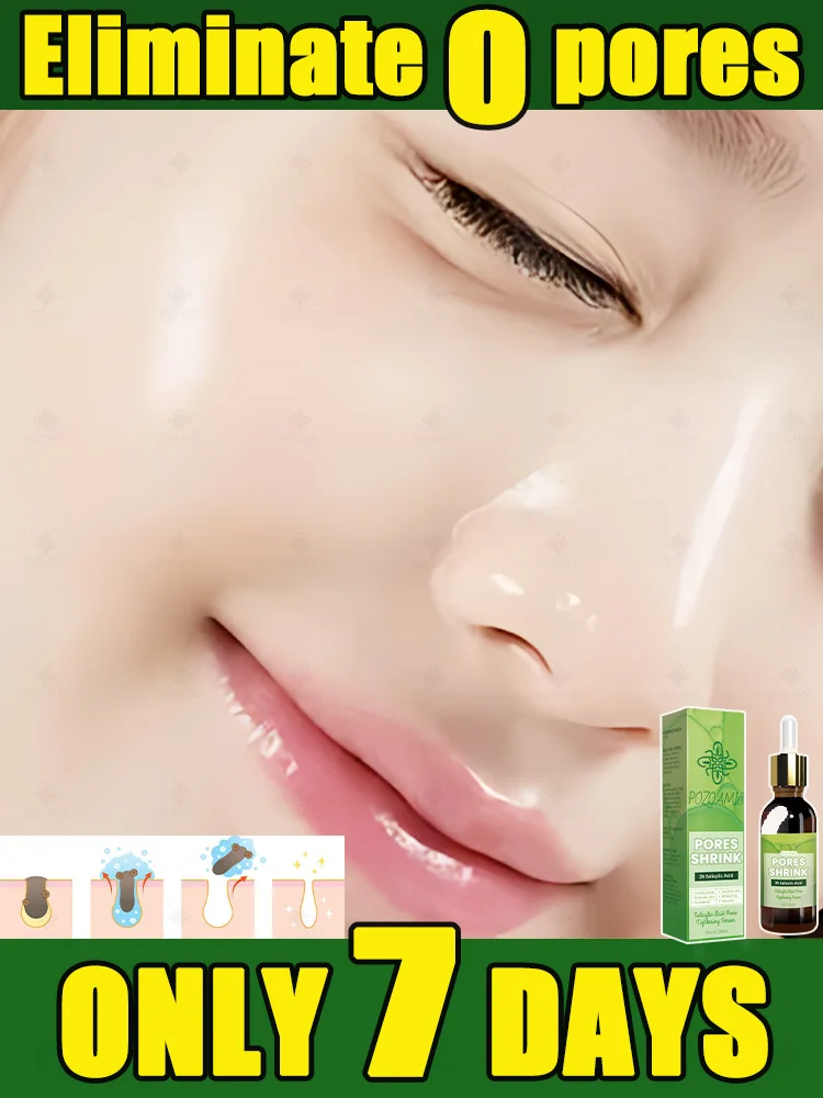 Plant extract facial pore essence Improves large pores Whitens and brightens skin Moisturizes skin