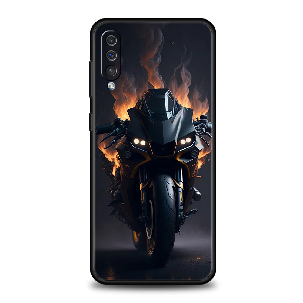 Durable Silicone Motorcycle Phone Case Cover