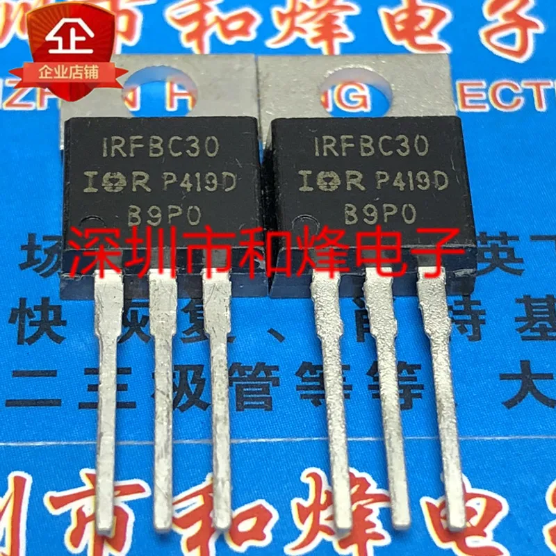 

5PCS-10PCS IRFBC30 TO-220 600V 3.6A New And Original On Stock