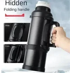 316 Stainless Steel Large Capacity Portable Outdoor Thermos PotCup Food Grade Large Capacity