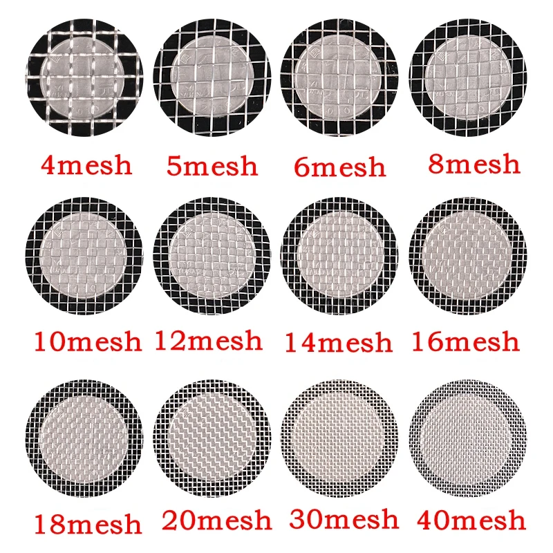 1pcs 4-500mesh Stainless Steel Filter Mesh Filtration