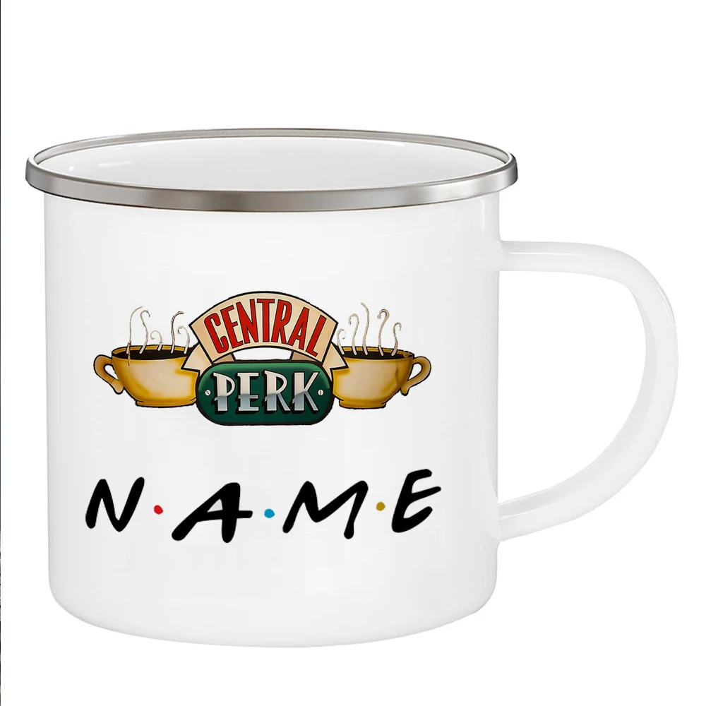 Taza Esmaltada De Pesca Con Frase Graciosa - 'Pesco Porque Pegar A La Gente Está Mal Visto', Regalo Para Pescadores