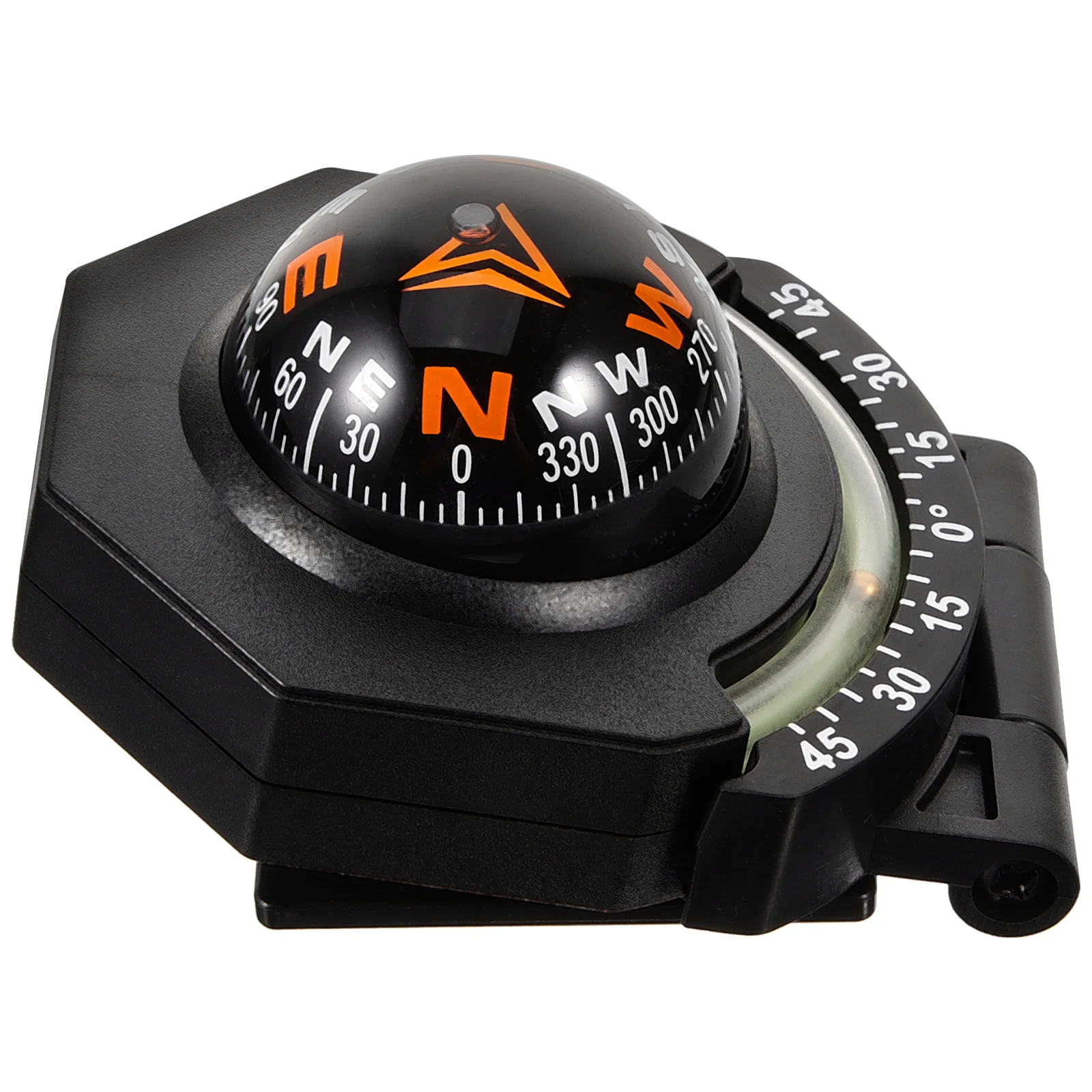 

Car Compass Ball Shaped Variable Navigation Dashboard Car Compass Direction Pointing Guide For Outdoor Car Boat Cycling Hiking