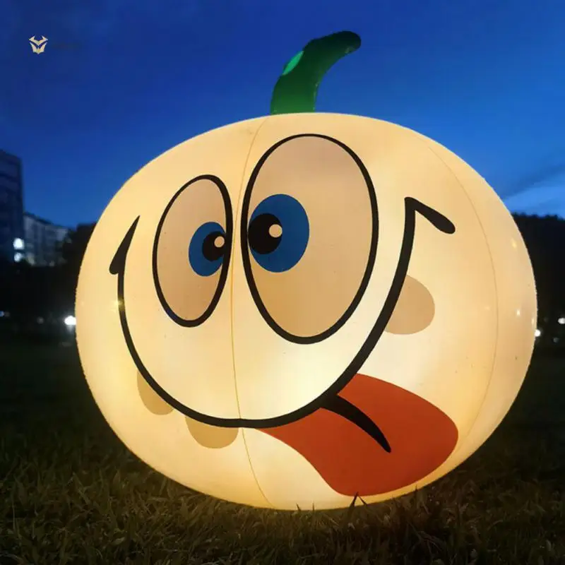 

Привидение/тыква, светящаяся тыква, регулируемая яркая декорация, светодиодное освещение, надувной шар, удобное декоративное освещение из ПВХ