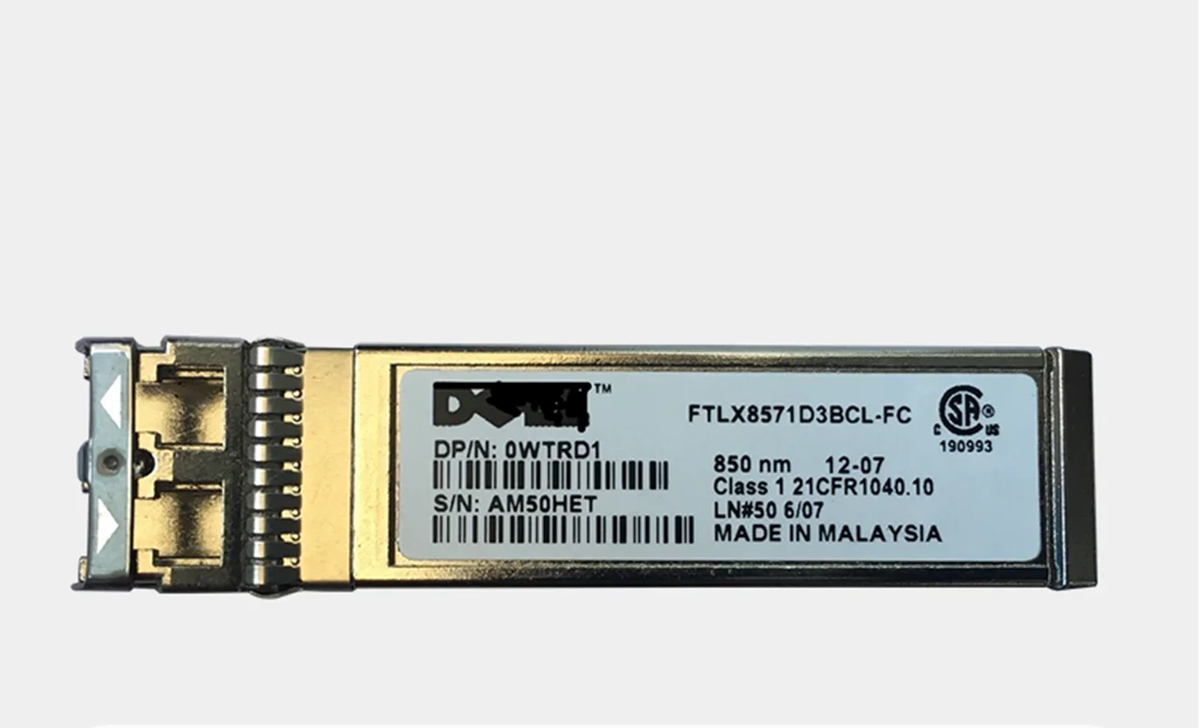 

FTLX8571D3BCL-FC модуль трансивера 0WTRD1 N743D 10G SFP + SR 850 нм