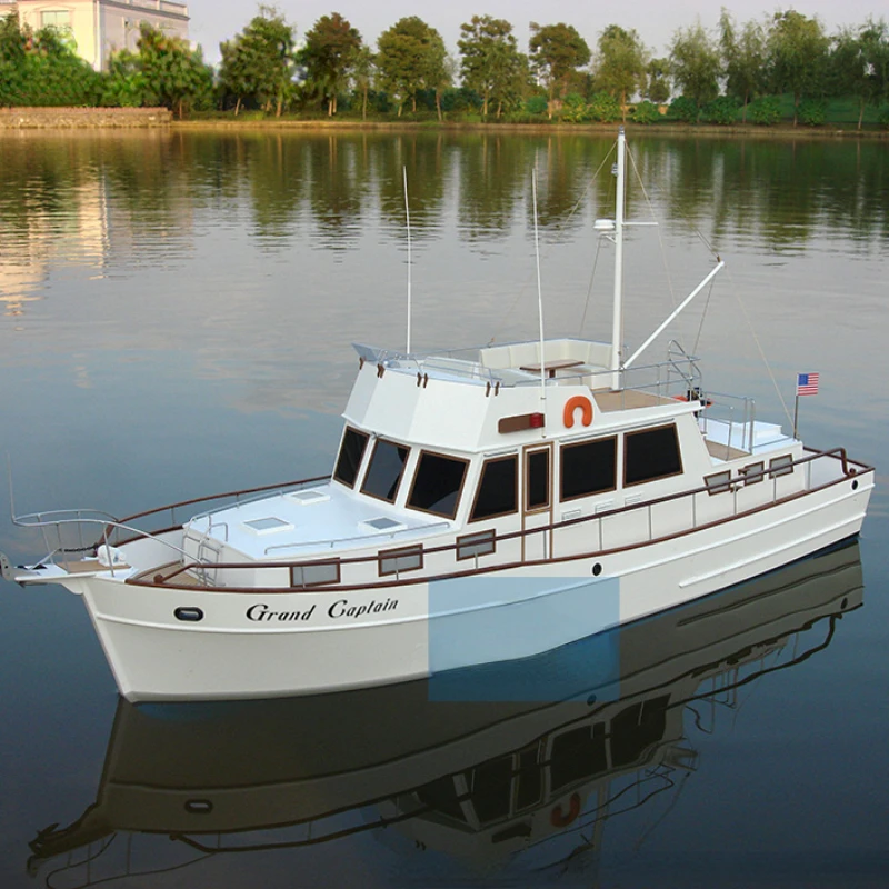 1/20 Rc Model Boat Yacht Grand Grant Fast Boat Luxury Finished Boat Model Scale Boat Scafo In Fibra Di Vetro Modello Di Yacht
