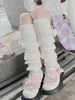 Mid-Calf Knit Socks 1