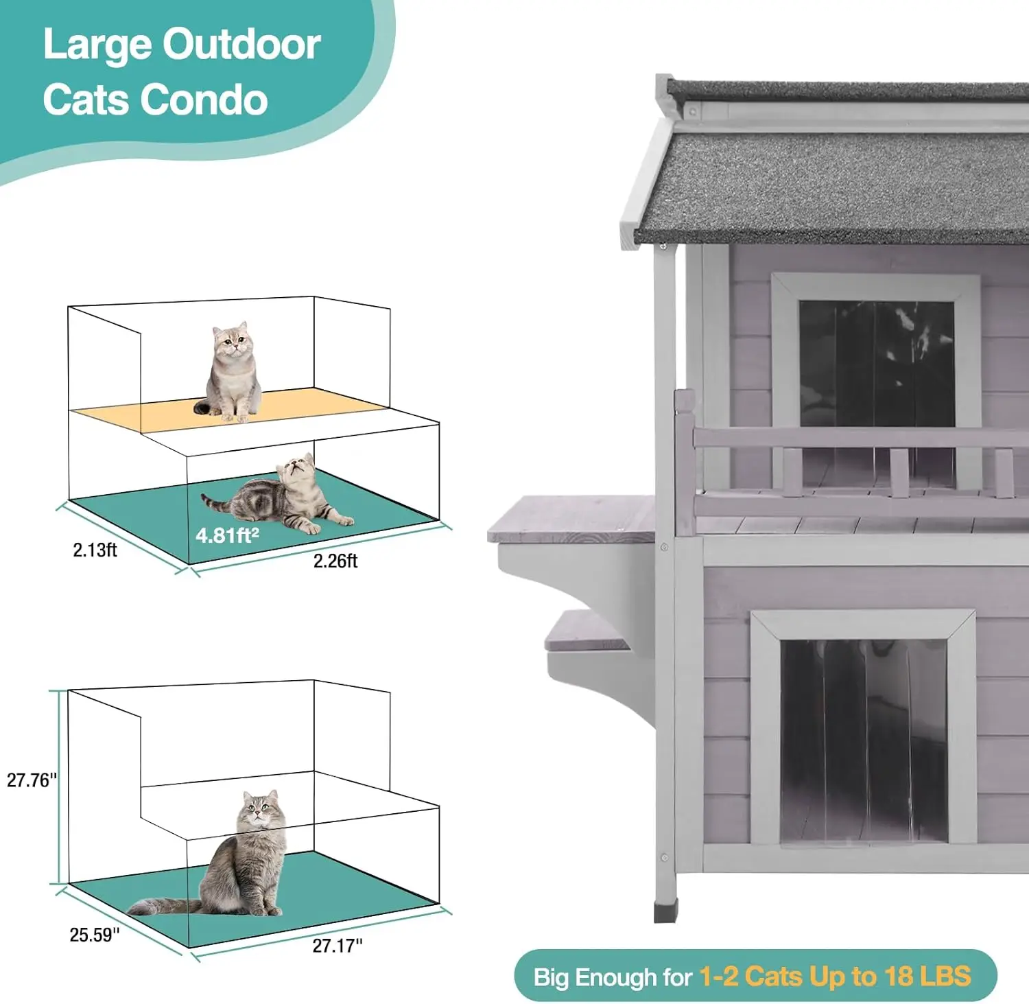 Outdoor cat house image 5