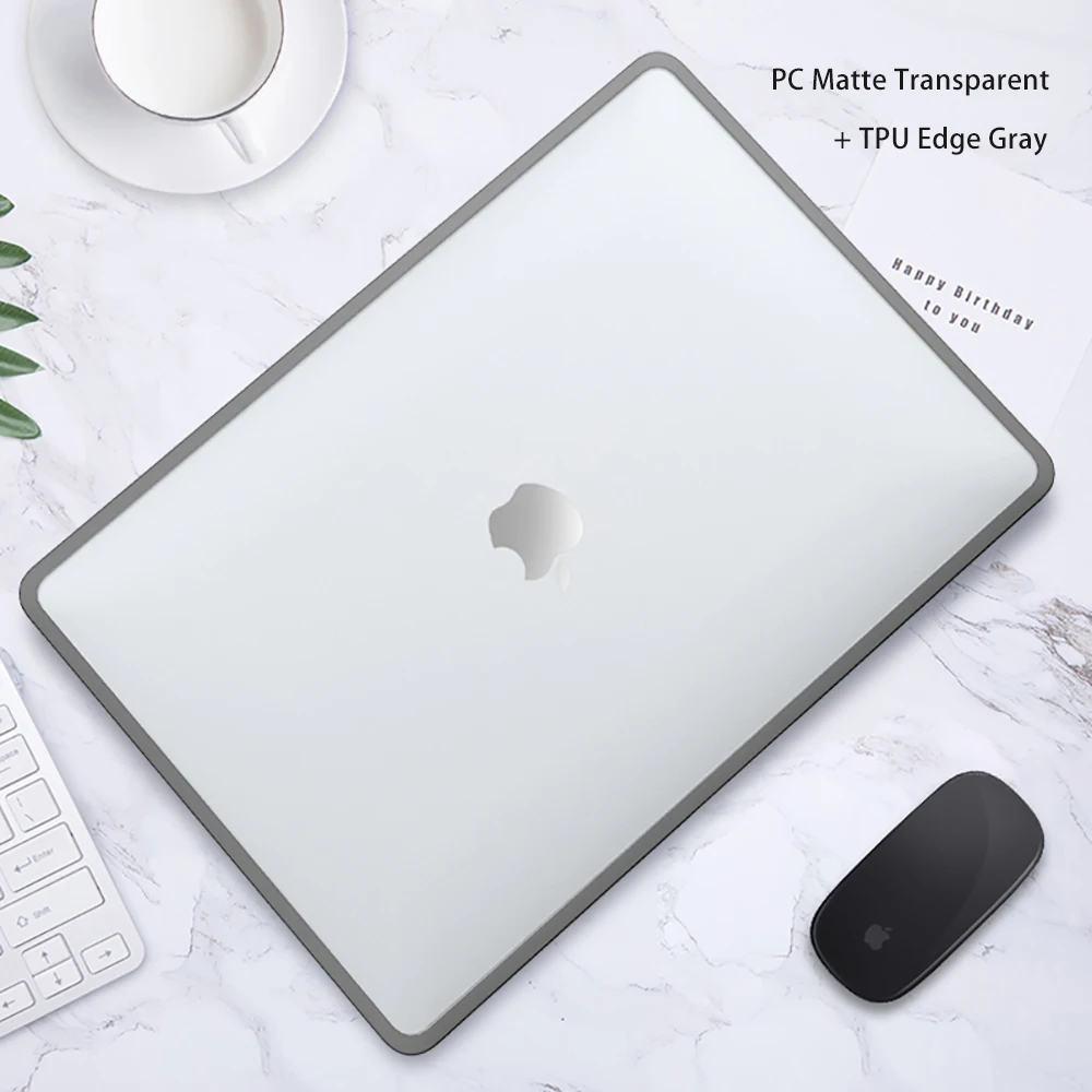 TPU Edge PC Matte Laptop Case for Macbook Air 13 Case A2337 for Mac book  Pro 16 Cover M1 2023 M3 Mac Pro 14 Case M2 Air 15 Funda - AliExpress