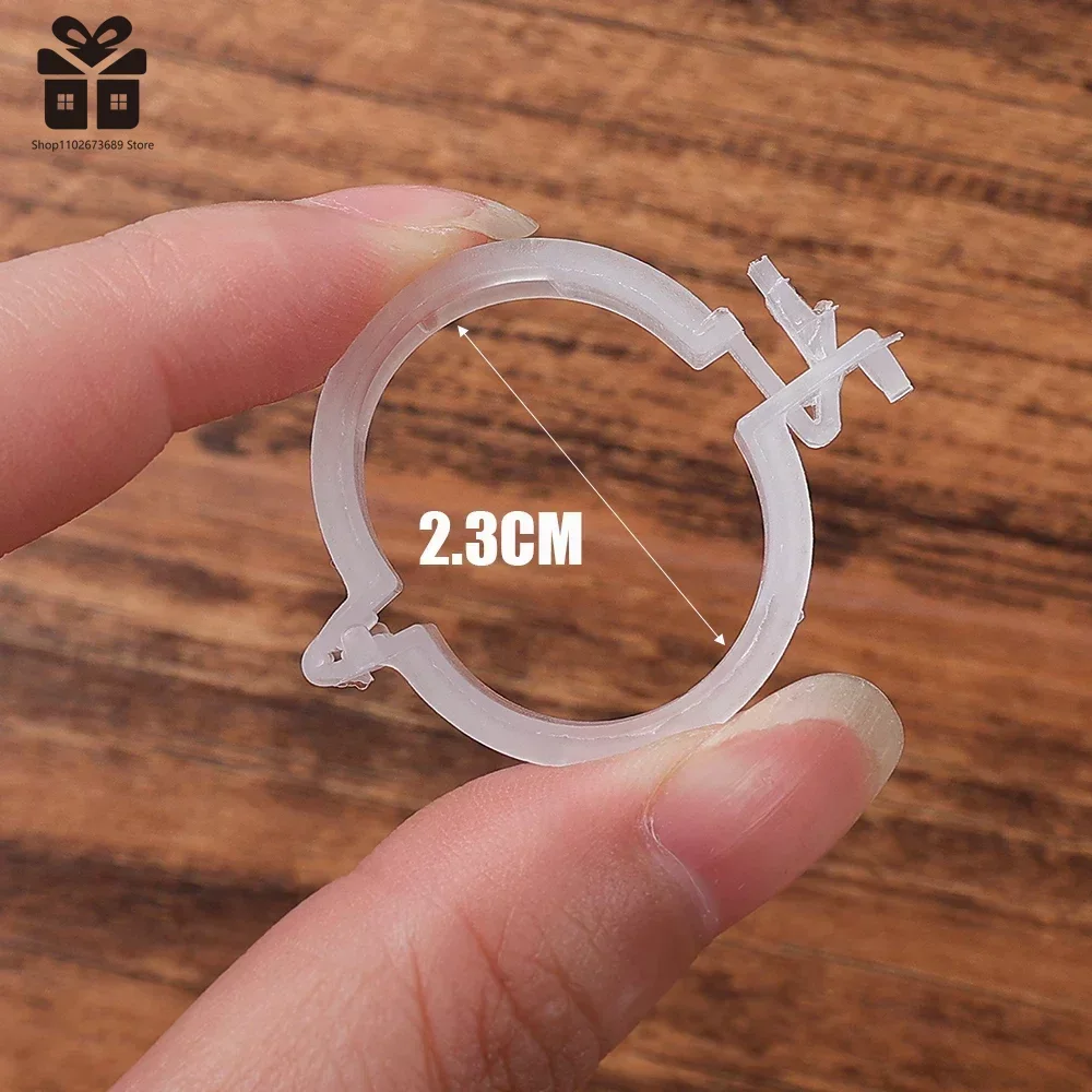 150/50Pcs Plastic Plant Clips Reusable Plant Vine Protection Grafting Fixing Tool for Vegetable Tomato Garden Supplies