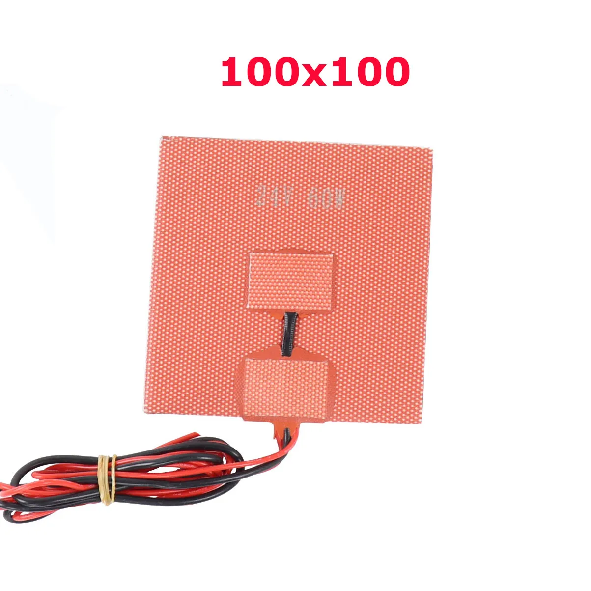 

Blurolls Voron 0,2 0,1 микрон 120 силиконовый нагреватель переменного тока Voron0.1 силиконовая Подогреваемая кровать 24 в 60 Вт 100*100 мм V0.2 тепловой термистор