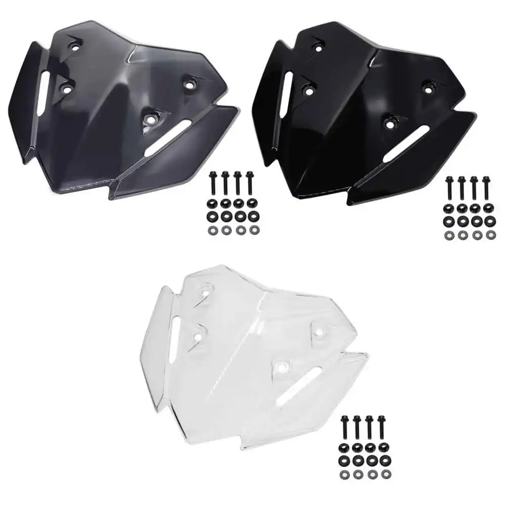 

Motorcycle Windshield Spoiler Wind Deflector Windscreen Motorbike Windshield Visor Compatible For XMAX125 XMAX250 XMAX300 2023