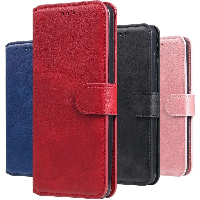 Sacs de t l phone solides pour documents coque de bo tier pour Huawei 