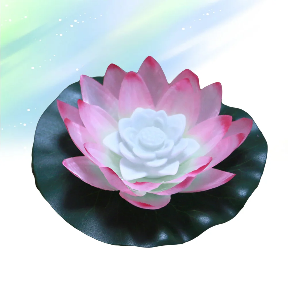 

Floating Light Pool Lotus Led Flower Lily Lights For Water Pads Lantern Pond Solar Artificial Flowers Outdoor Ponds Swimming