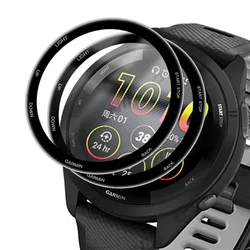 3D Curved Edge HD Full Coverage Screen Protector Film - 3/5 Pack - Garmin 265s (3 Pieces Films)