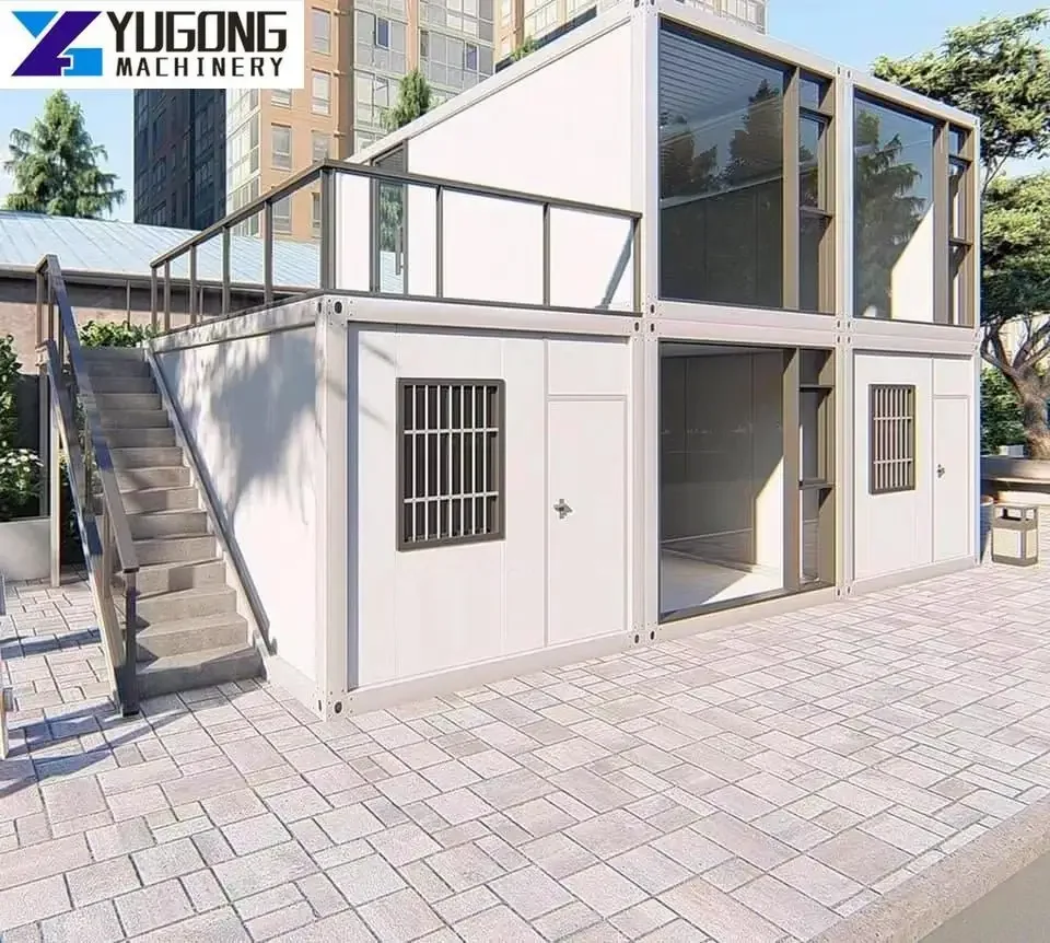 Yg 20Ft Casa Container Prefabbricata Case Container Economiche Case Prefabbricate Per La Sistemazione E L'Hotel Dei Lavoratori Di Ingegneria