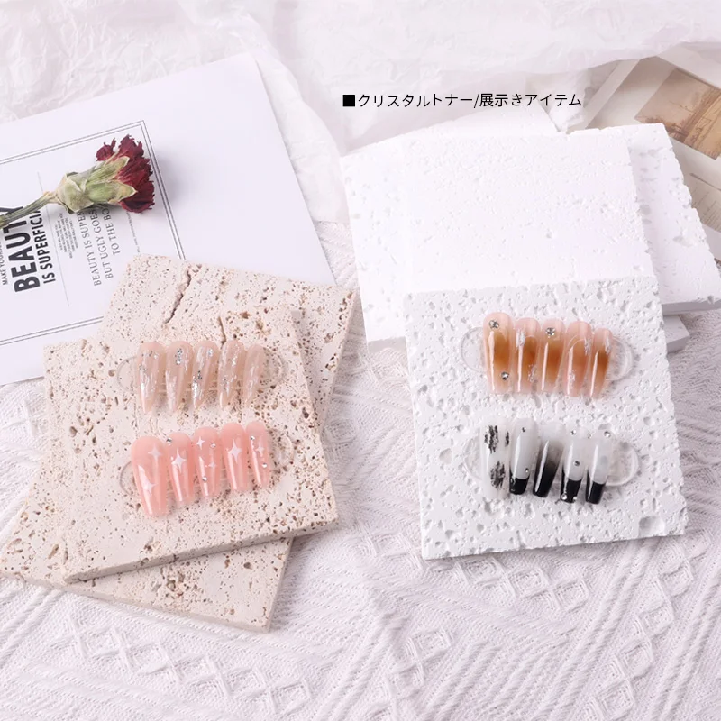

TSZS Japanese Nail Tips Display Props Plaster Board Nails Designs Showing Board Manicure Display Board Field Of Work Nails