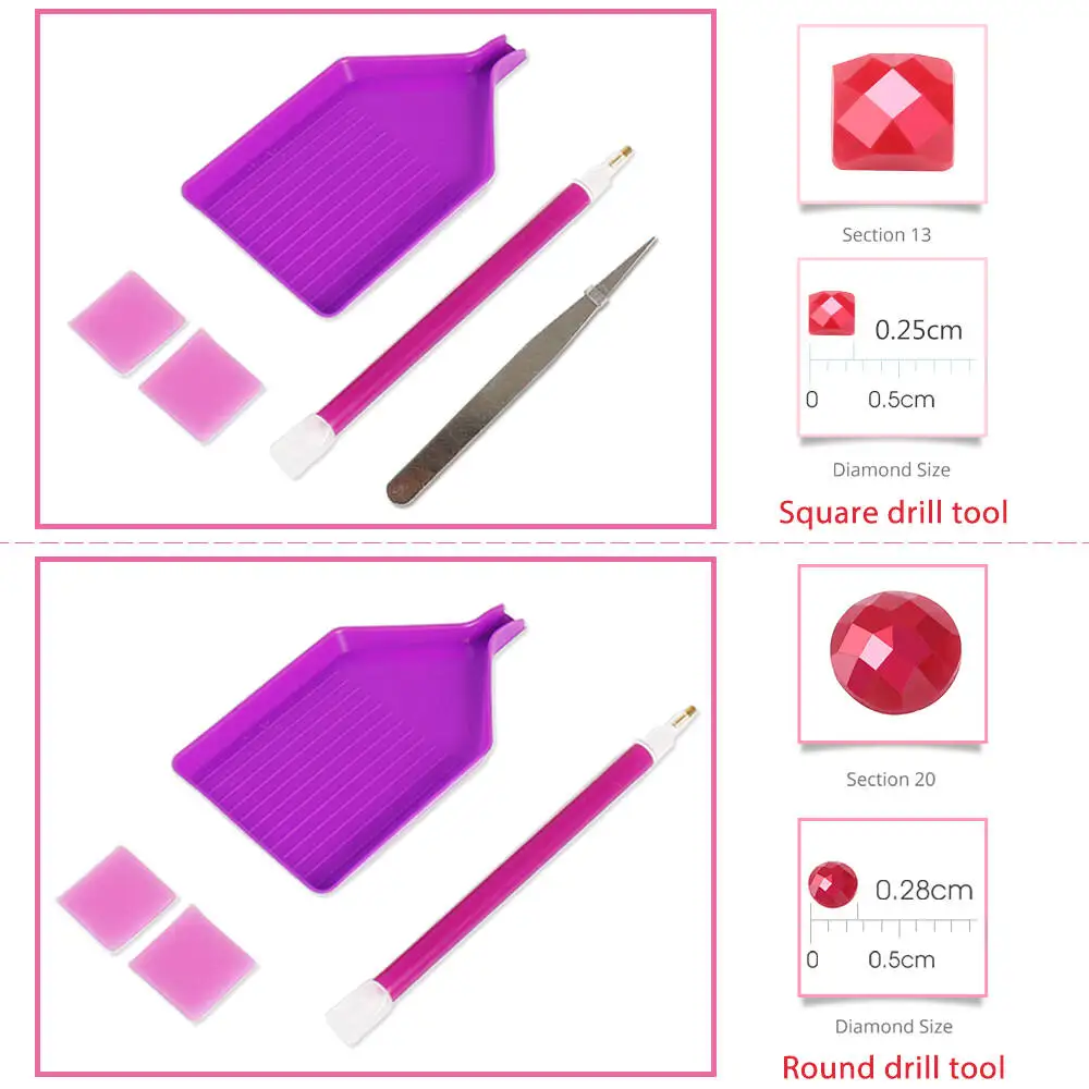 DIY Diamond Painting Moon Landscape 4