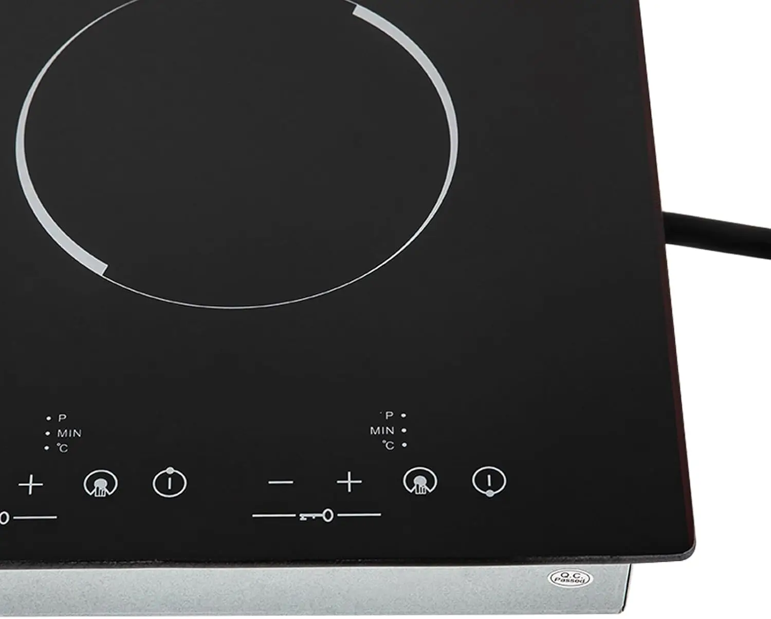 3000W 110V Cooktop Portable 4 Burners Electric Built-in Cooktop Sensor Touch Control Countertop Electric Hot Plate with Kid Safe 6