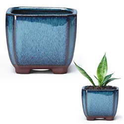Enhanced Ceramic Succulent Planter with Vent Design (Default)