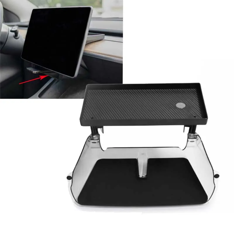 

Ящик для хранения экрана Tesla Model 3 Y, магнитный скрытый кронштейн для приборной панели LETC, лоток для хранения инструментов, для различных размеров