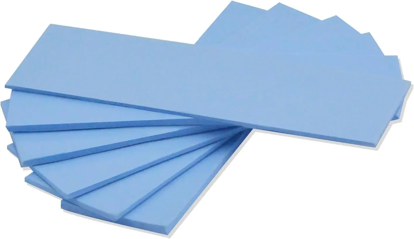 12/9/6pcs 70X20mm Thermal Pads For M2 SSD CPU Graphics Card Heatsink Motherboard Heat Dissipation Silicone Pad 6w/mk