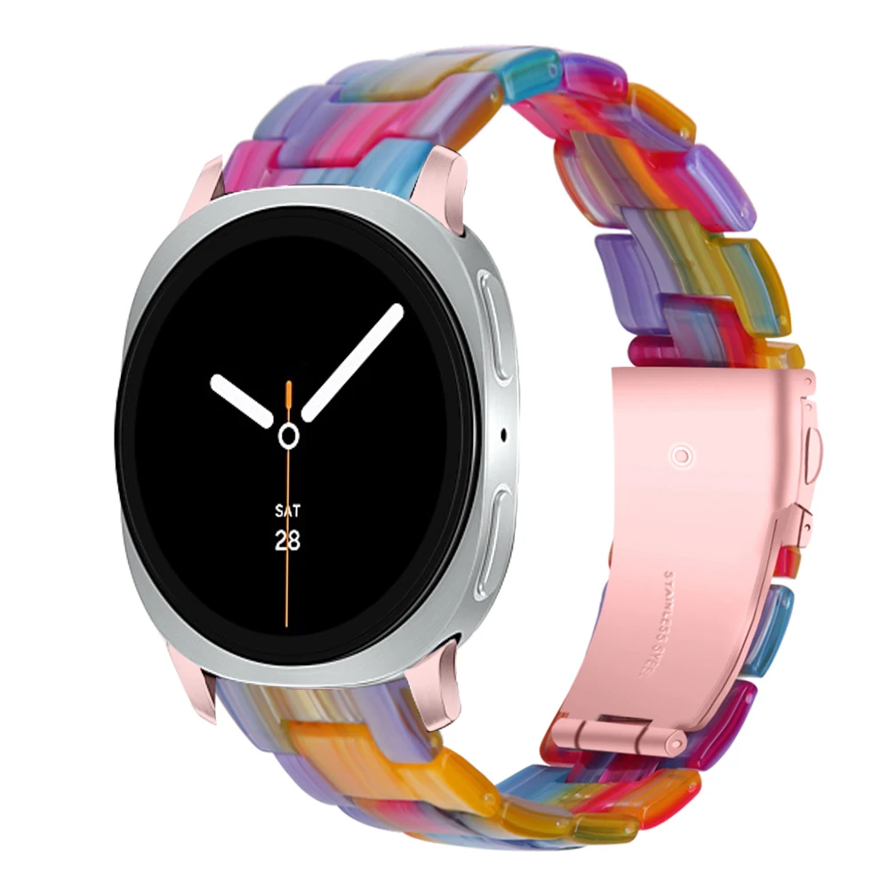 Seamless Resin Strap Bracelet for Smartwatch Wristbands