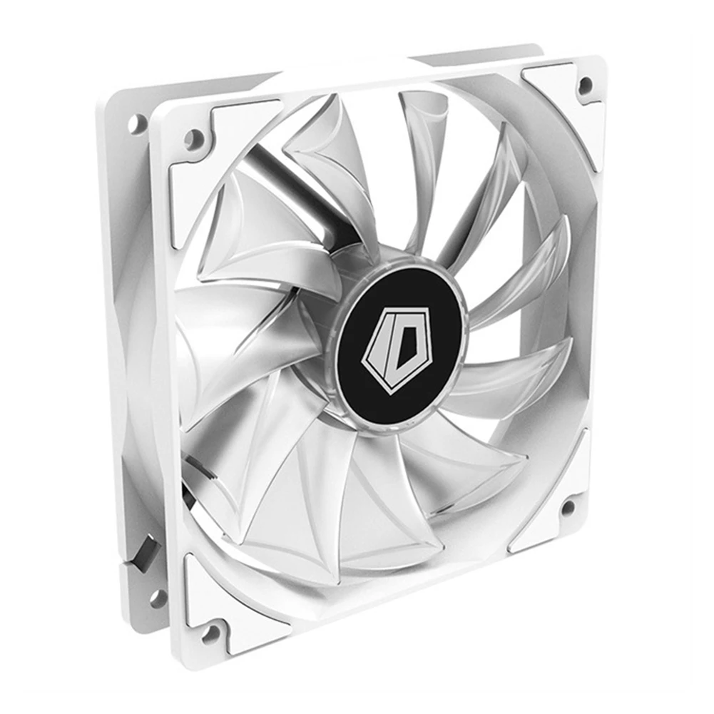 비디오 그래픽 카드 수냉기 라디에이터, ID 냉각 XF-12025, 120mm 쿨러 선풍기, PC 케이스용 4 핀 라디에이터, CPU 수냉식