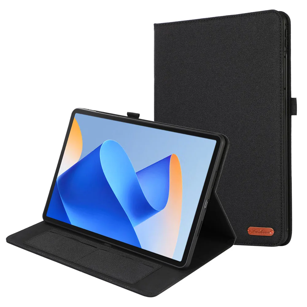 Premium Soft Fabric Flip Folio Stand Shockproof Tablet Case - 11.5 Inch