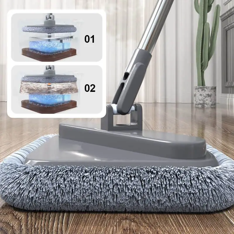 Magic Spin Bucket Mops Floor Cleaning Replacement Pads Mops Cleaner  Microfiber Trapeador Rotacion House Cleaning Tools WK50TB - AliExpress