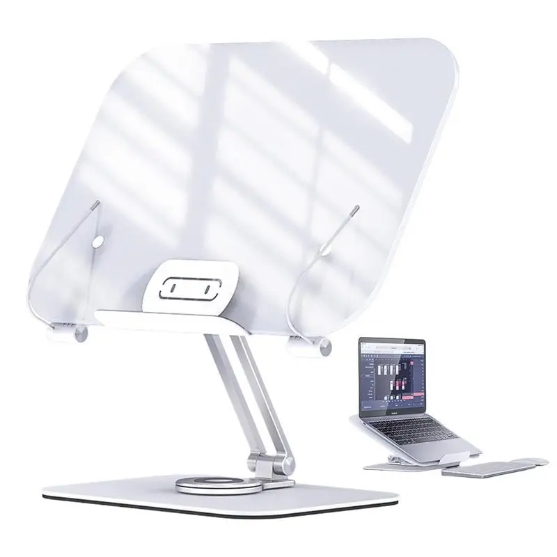 reading-stand-book-holders-for-reading-desktop-bookshelf-kitchen-document-shelf-with-360-rotating-base-for-music-book-mobile