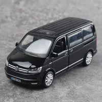 1/36 VW Multivan T6 MPV Alloy Car Model Diecast Metal Vehicles Car Model Simulation Miniature Scale Collection Children Toy Gift 1
