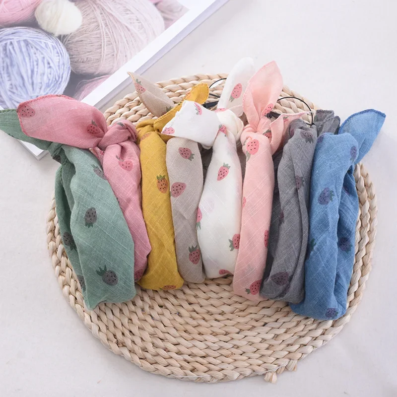 Children Scarf 45*45CM Small Kerchief Baby Towel Children Scarf Cotton and Linen Scarves Thin Face Towel MiniMarket Neckerchief