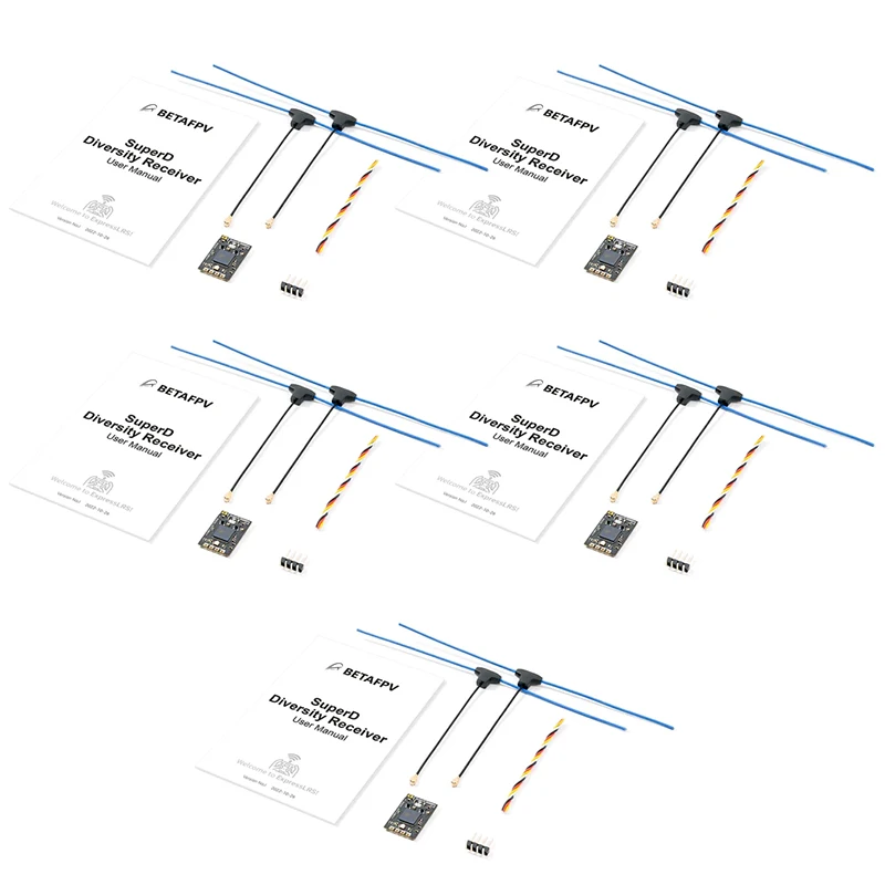 Lot de récepteurs SuperD 2.4G/915M pour drones FPV ELRS