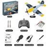 RC Airplanes New Bf109 Remote Control Bomber Z61 Fixed Wing Electric Model Three Channel Foam Rc Aircraft Toy 6