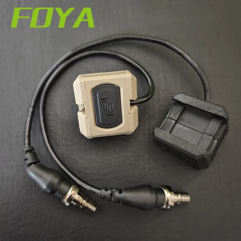 

ModButton Lite Pressure Remote Switch Tactical M300 M600 Flashlight Mini Switch SF Plug For 20MM Picatinny Rail Weapon light Pad