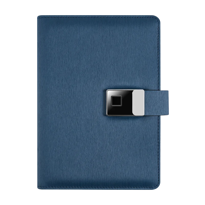 

Customized product.Custom logo A5 diary charging notebook with 10000mah power bank 16gb supports wireless 2023 agenda with ballp