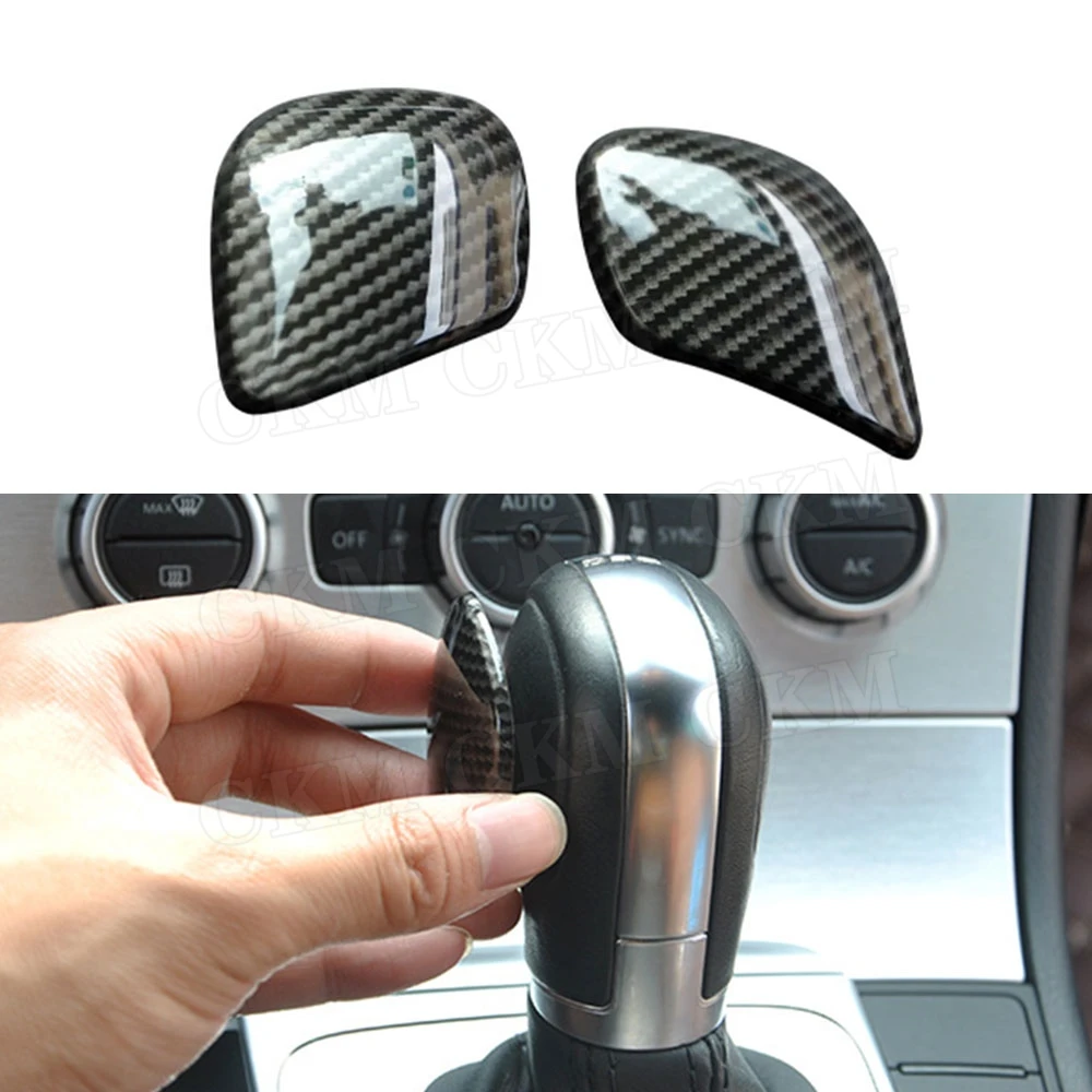 Gear Shift Knob Head Trim Cover Plate For Volkswagen Vw Golf Polo