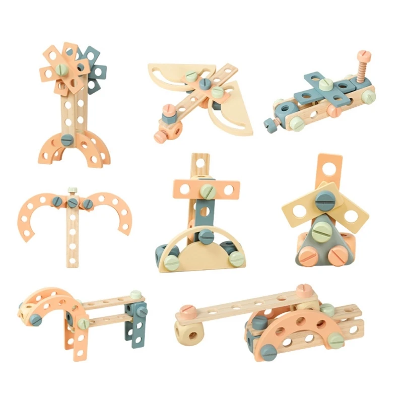 

DIY Children Multifunctional Disassembly Nut Combination Early Educational Toy