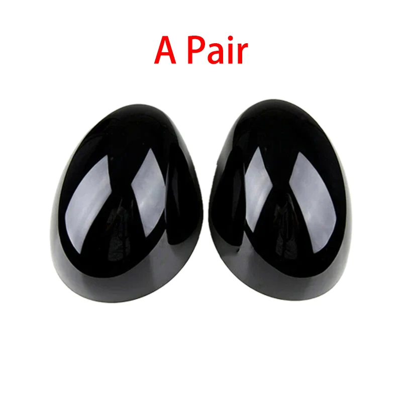 미니 쿠퍼 F54 F55 F56 F60 2014-2019 1쌍 도어 사이드 윙 미러 커버 51167401229 외부 후방 사이드 캡