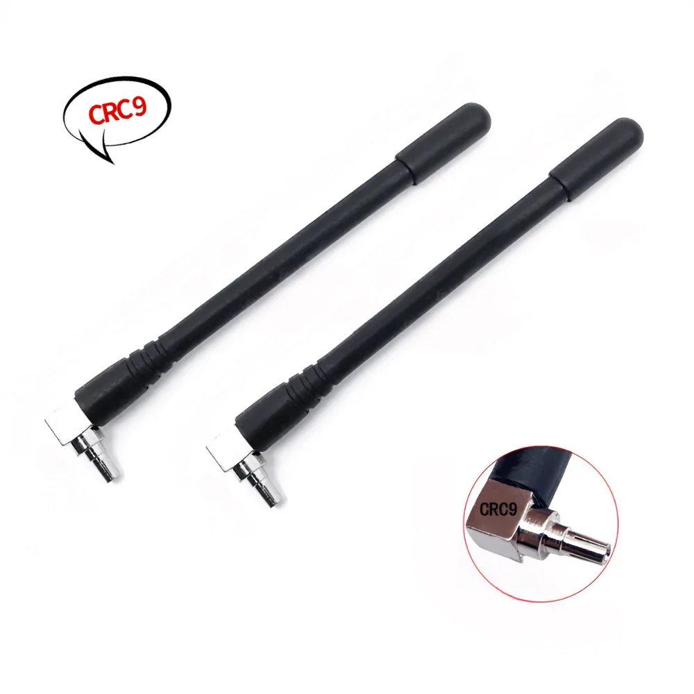 2PCS 4G GSM LTE 안테나 TS9 CRC9 커넥터 E3372 EC315 EC8201 E8372 E5776 USB 신호 부스터 범용 Wifi 모뎀 라우터