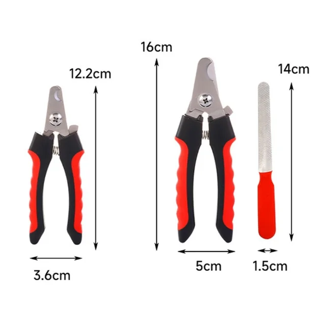 Pet Cat Dog Nail Clipper Cutter With Sickle Stainless Steel Grooming Scissors Clippers for Pet Claws Dog Supplies 3