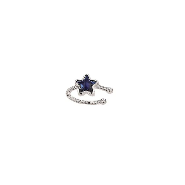 Boucles d'oreilles étoile Sring pour femmes, couleur argent, manchettes à Clip, sans Piercing, Kpop, bijoux à la mode, cadeaux, 1 pièce