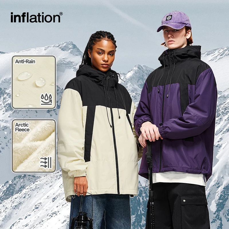 Cotton jacket Parka coat Parkas coat INFLATION Winter Arctic Velvet Inner Parkas