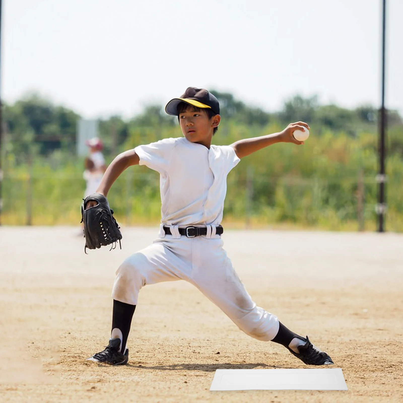 Baseball Training Landmark Floor Markers Pitcher Carpet Plates Rugs Equipment Home Mat Flat for Tpe Signs