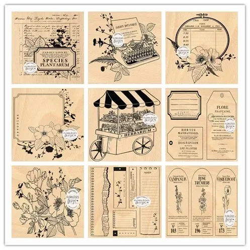 French clear Stamps for DIY Scrapbooking Photo album Decorative Embossing DIY Paper Cards clear stamps