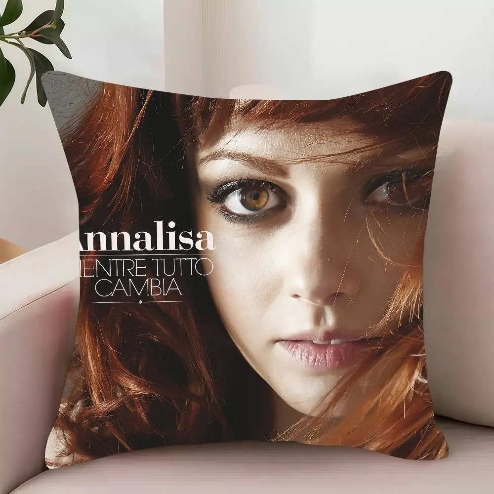 A-Annalisa MA IO SONO FUOCO 베개 커버 장식 보호 커버 소파 거실 홈 오피스용 편안하고 부드러운