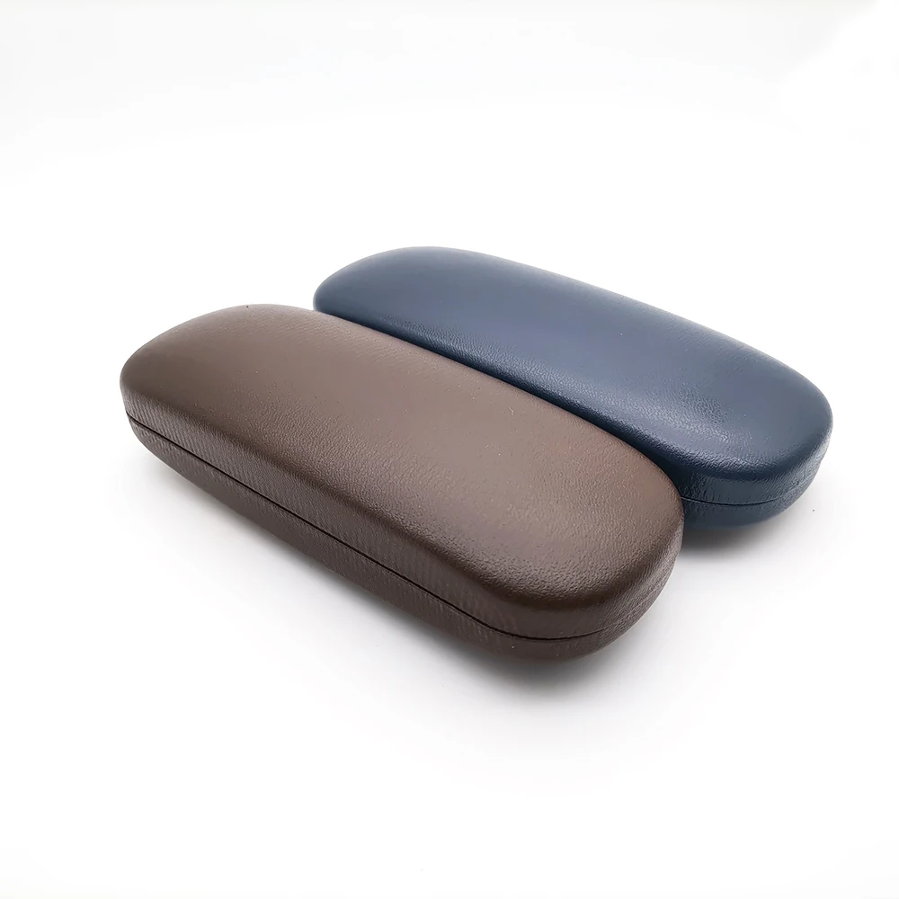 Glasses Case Leather Hard Frame Waterproof for Men