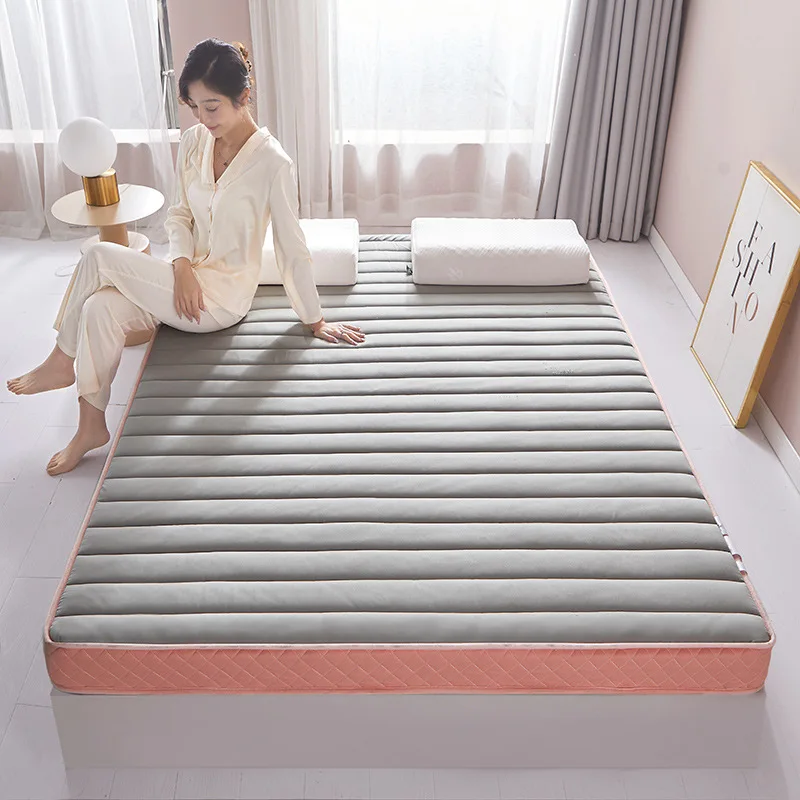 Knitted Cotton Memory Latex Mattress Dormitory Thickened Nonslip